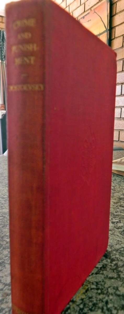 Crime and Punishment.  F.M Dostoevsky