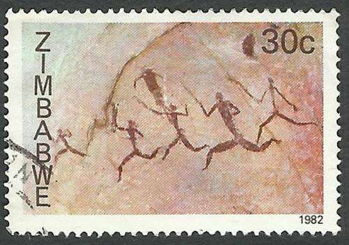 Zimbabwe 1982 Rock Paintings 30c  used
