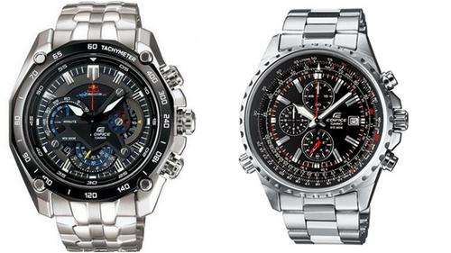 **AMAZING R1 NO RESERVE EARLY CHRISTMAS OFFER** 2X CASIO EDIFICE F1 RACING WATCHES!*FREE SHIPPING*