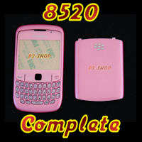 Blackberry Curve 8520 Pink Housing Complete with speaker and contacts