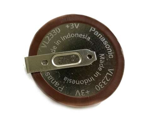 VL2330 Rechargeable Lithium Battery for Landrover Car Keys - Solder on Type