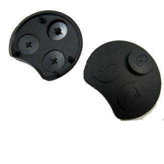 3 Button Rubber Keypad for Smart Car - Smart For Two