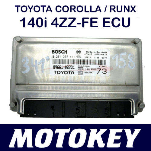 Toyota Corolla / RunX 140i VVTi ECU Computer Box - 4ZZ-FE