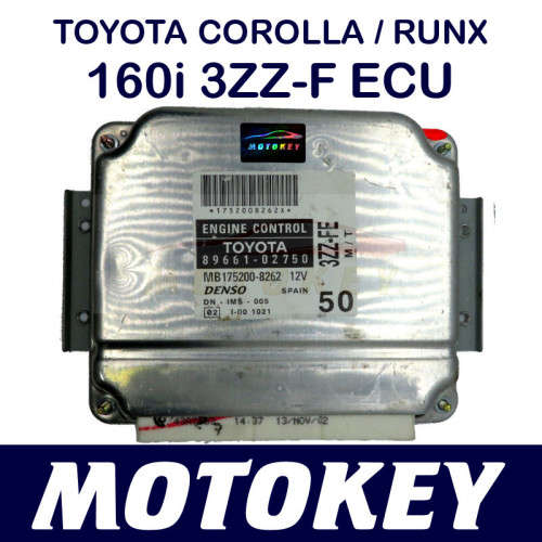 Toyota Corolla 160i 3ZZ-FE ECU Computer Box - Manual Gearbox