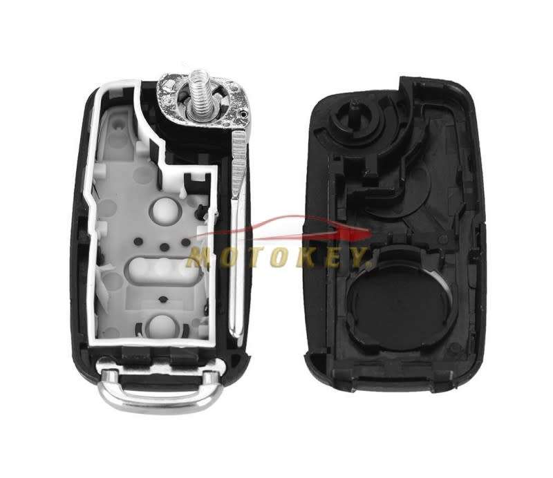 VW Polo 6 Golf 6 - 3 Button Flip Key Case MK6