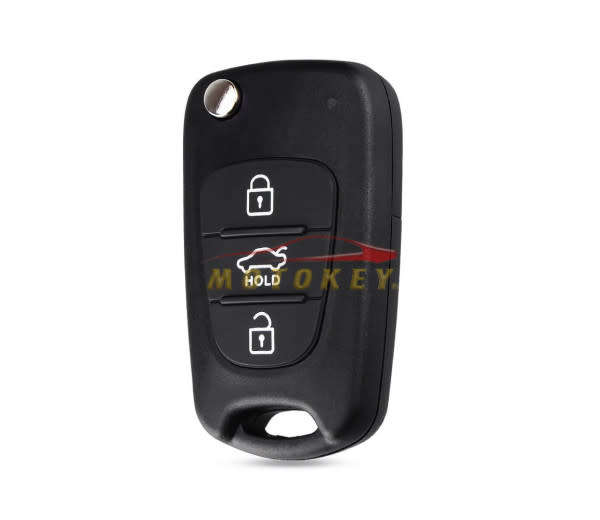 Hyundai / Kia I20 / I30 / Ix35 - 3 Button Flip Key Case