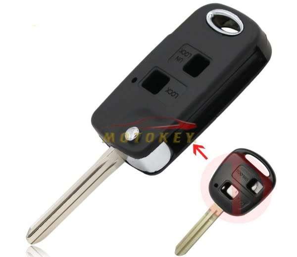 Toyota Corolla / RunX 2 Button Flip Key Conversion