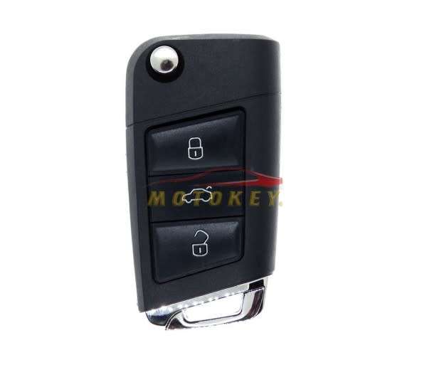 VW MK5 To MK7 Flip Key Conversion - Polo - Golf - Caddy - Jetta - Kombi