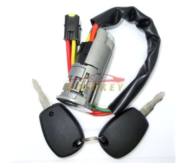 Renault Sandero / Logan / Nissan NP200 Lock Set + 2 Keys