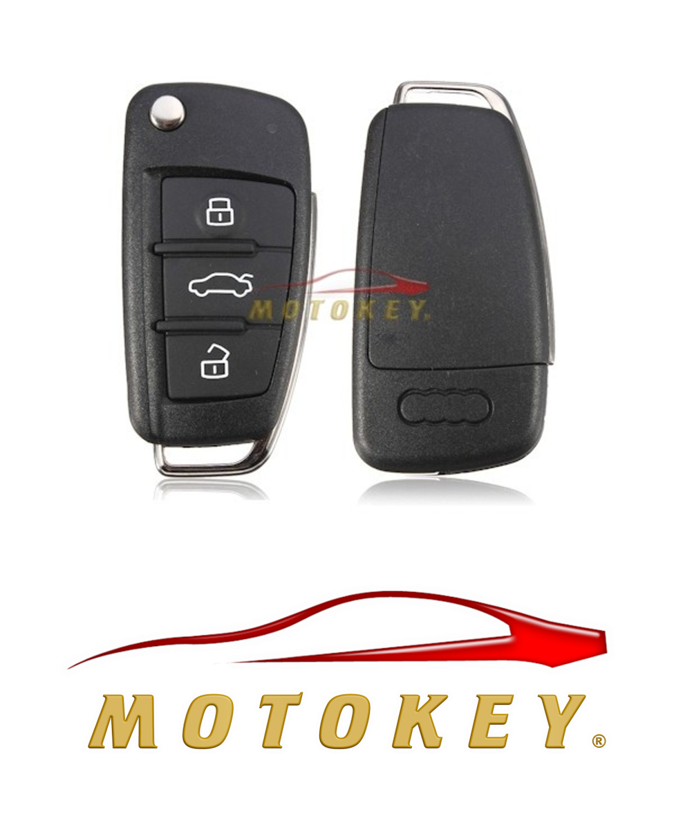 AUDI B7 - 3 Button Remote Key Case New Type A4