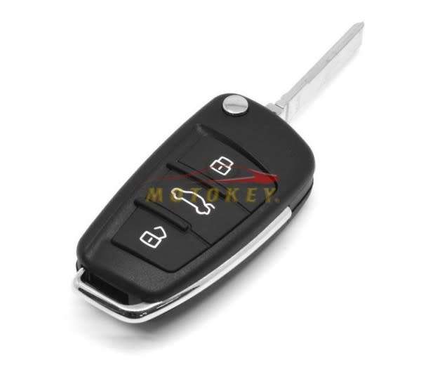 AUDI B7 - 3 Button Remote Key Case New Type A4