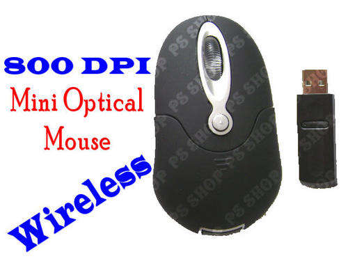 Mini Wireless Optical Mouse 800DPI