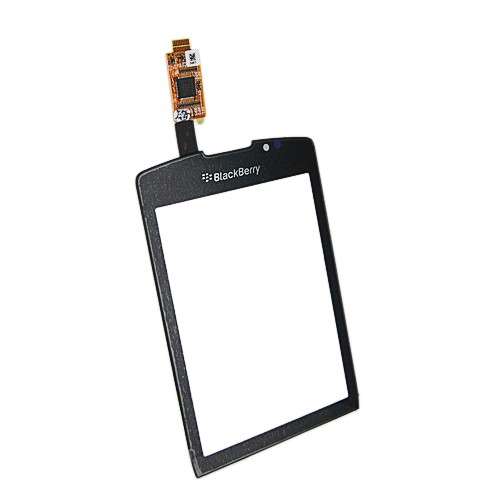 Blackberry Torch 9800 Touchscreen Digitizer Front Glass - Black