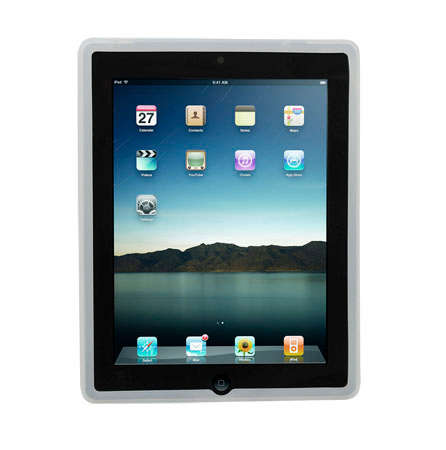 Silicone back cover suitable for Ipad2 / any 10 inch tablet