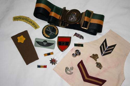Low Start - Job Lot SADF Belts & Badges - Original