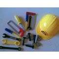 My workshop tool set including hard hat ***Postage only R30 and R10 per additional item***