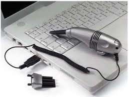 USB Mini Vacuum Cleaner.