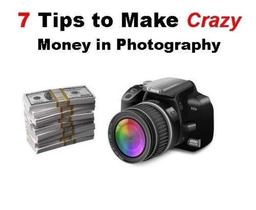 7 photograhy monymaking tips