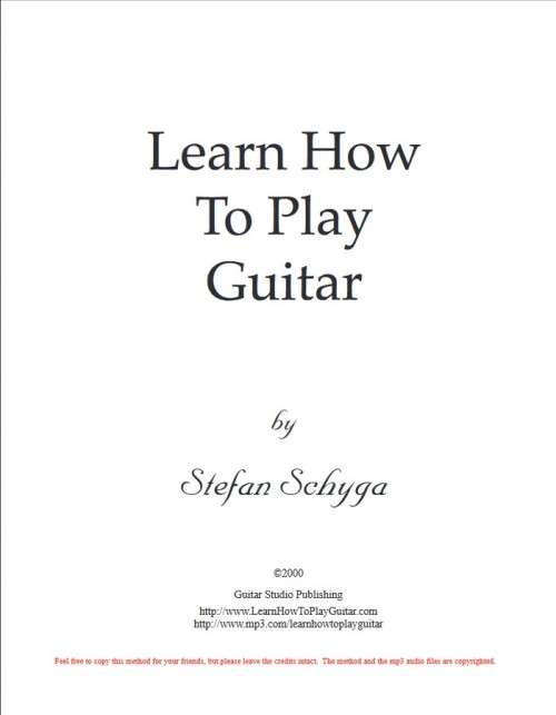 Learn How To Play Guitar