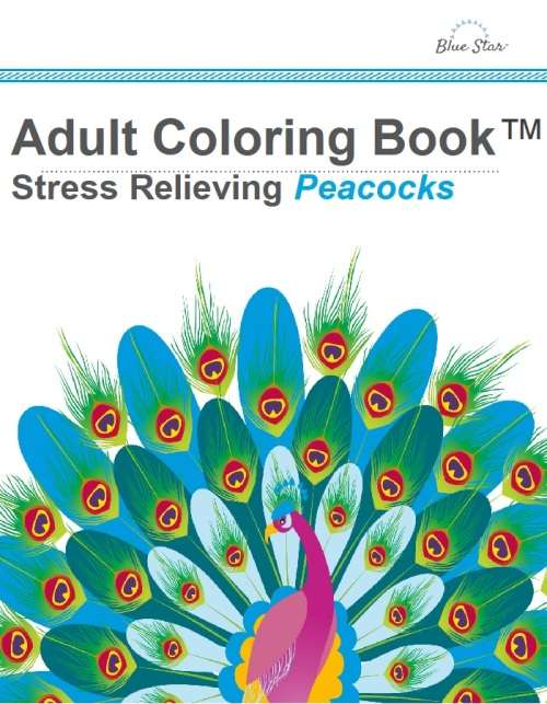 Coloring Book for  Adults  Stress Relieving
