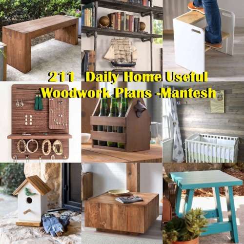 211  Daily Home Useful Woodwork Plans