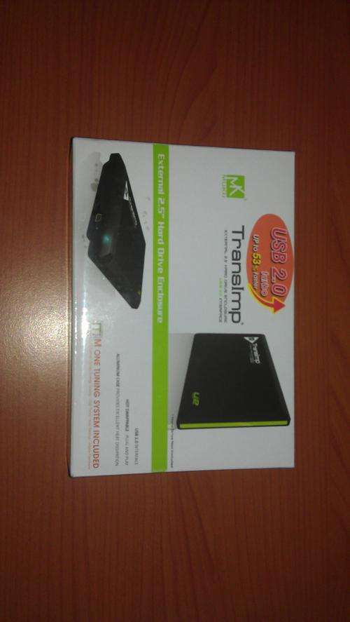 250Gig Hard Drive in a Transimp 2.5" External Enclosure