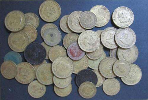 SA Brass COIN LOT! Cents and half cents, all for one bid at a R1 start!!