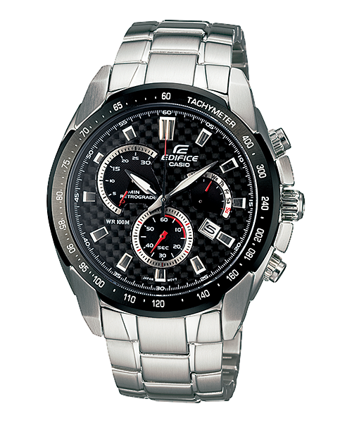 100% AUTHENTIC CASIO EDIFICE EF-521SP-1AV CHRONOGRAPH MENS WATCH WITH CASIO CLEANING CLOTH, GIFT BAG