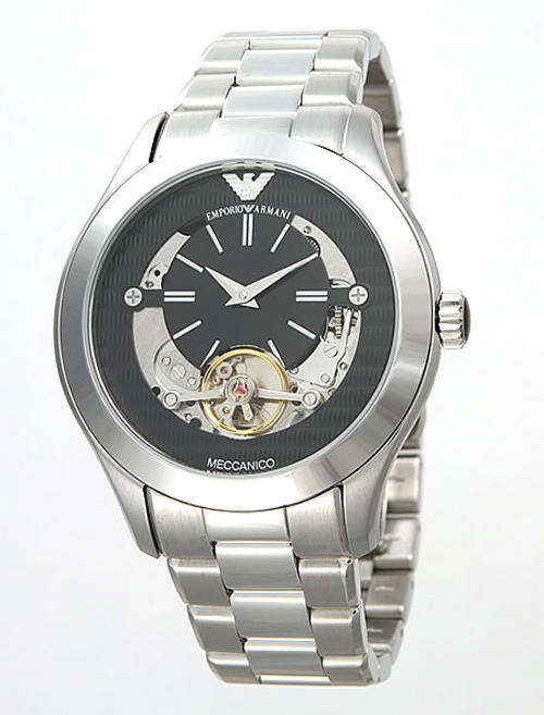 100% AUTHENTIC EMPORIO ARMANI AR4642 MECCANICO AUTOMATIC MENS WATCH