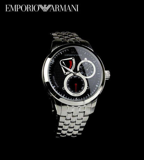 100% AUTHENTIC EMPORIO ARMANI AR4605 MECCANICO AUTOMATIC MENS WATCH