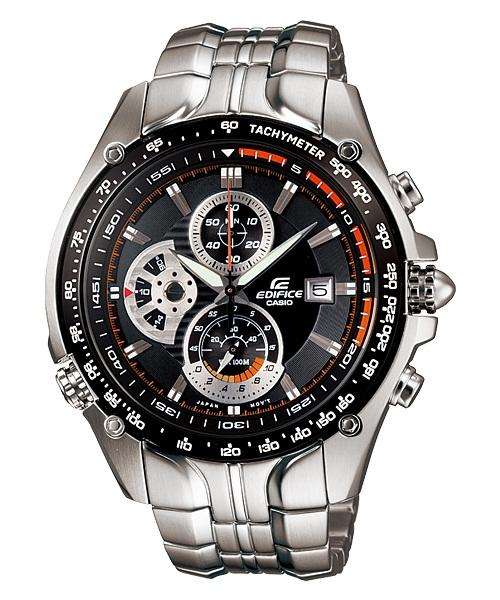 100% AUTHENTIC CASIO EF-543D-1AV EDIFICE 1/20 SEC CHRONOGRAPH MENS WATCH