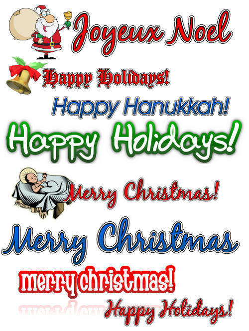 Holiday Clip Art Collection Pack