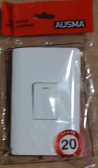 Luxury Isolator 30A 4 X 2 IEC/SABS