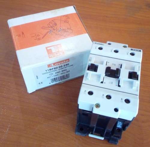 LOVATO CONTACTOR 11BF80 00 230 125A COIL- 220V - E-C010
