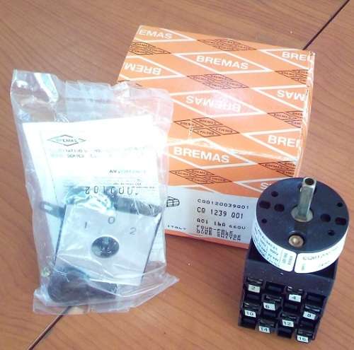 BREMAS CQ0120039Q01 CQ1239Q01 AC1 16A 660V 4POLE LINE CHANGE OVER SWITCH - E-COS004