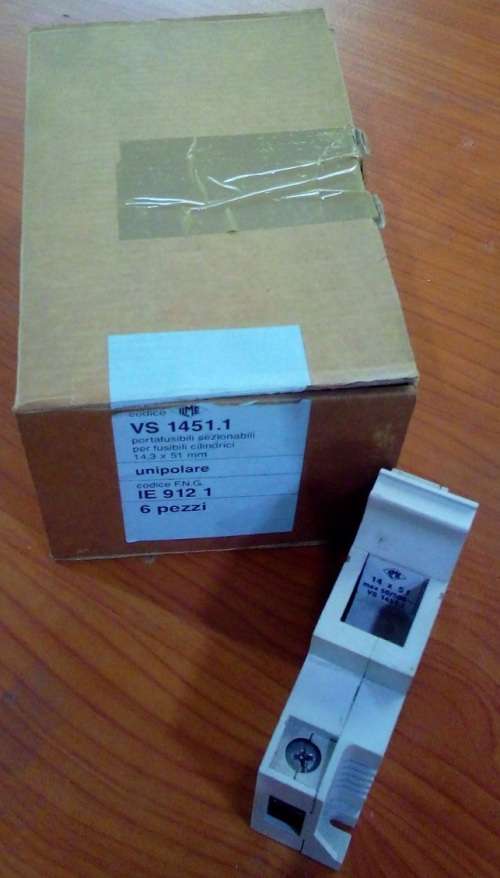 ILME FUSE HOLDER  VS1451.1 IE9121 14,3 X 51mm 1 POLE