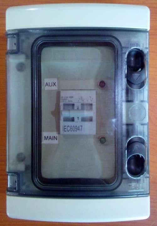 Change Over Switch 63 Amp 2 Pole SF219G Ready board