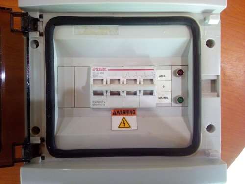 Change Over Switch 63 Amp 4 Pole - Ready Board