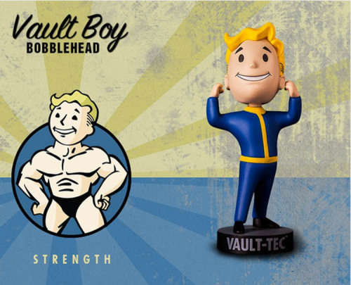 Fallout  Vault Boy Bobblehead - Strength