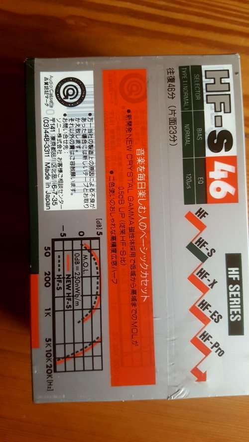 Vintage Sony Cassettes 3 Pack (sealed)