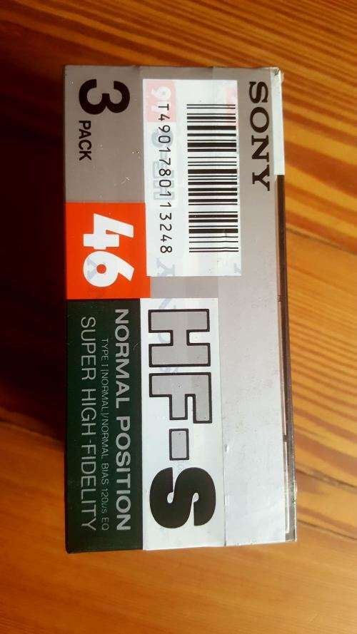 Vintage Sony Cassettes 3 Pack (sealed)