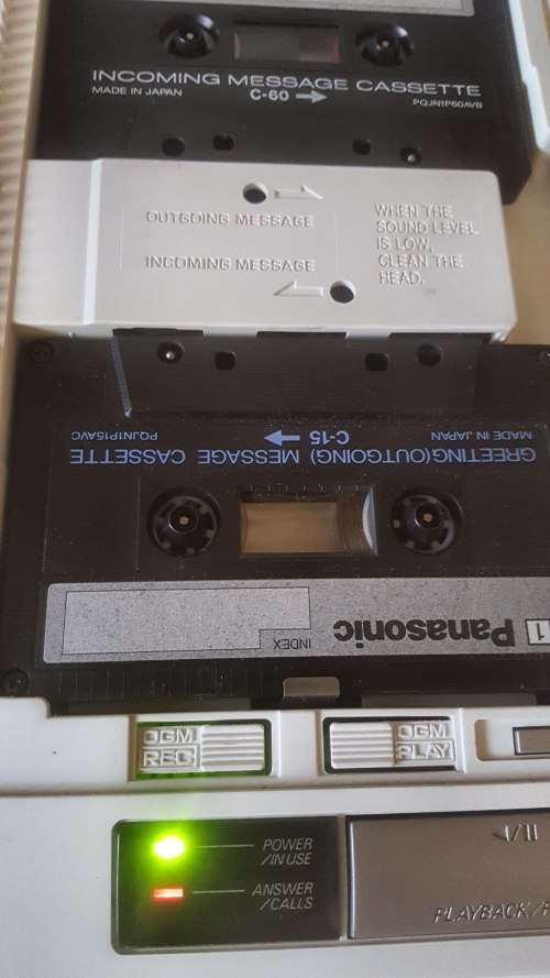 Vintage Panasonic Answering Machine (SALE MUST GO ITEM !!!)