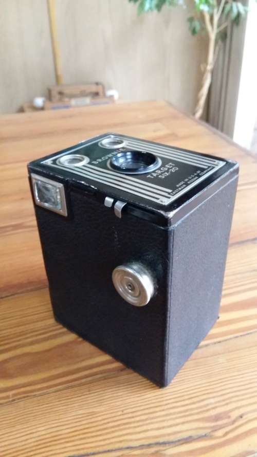 Vintage Kodak Brownie Box Camera