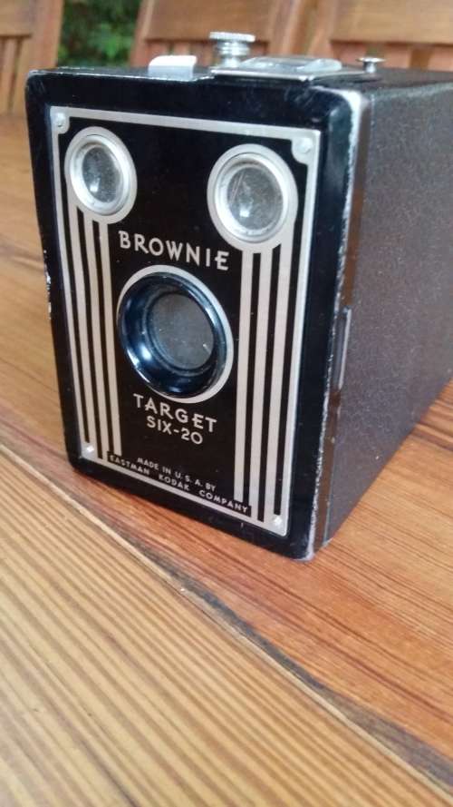 Vintage Kodak Brownie Box Camera
