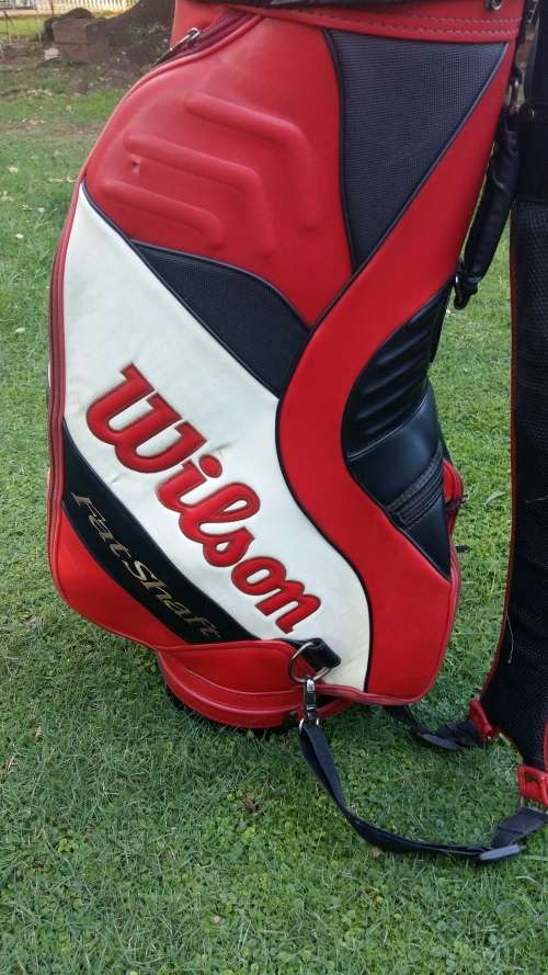 Vintage Wilson Fat Shaft Golf Bag