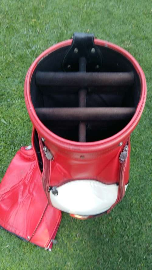 Vintage Wilson Fat Shaft Golf Bag