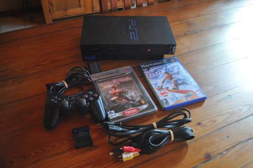 Sony Ps2 Console With Extras