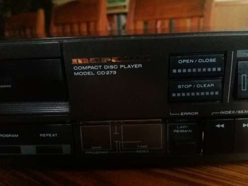 Rare Marantz Cd Player