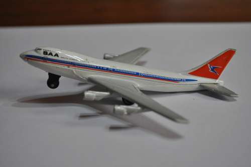 Vintage Matchbox Boeing 747 SAA Sb10