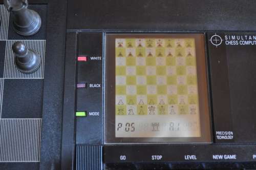 Vintage Kasparov Simultano Chess Computer